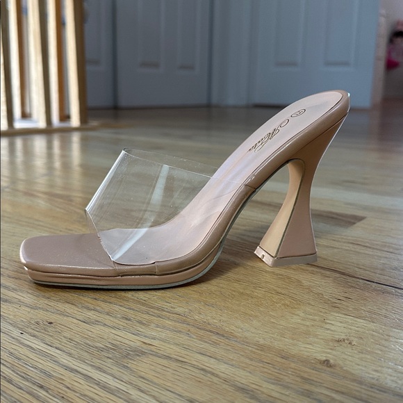 Clear Nude Heels - Picture 3 of 17